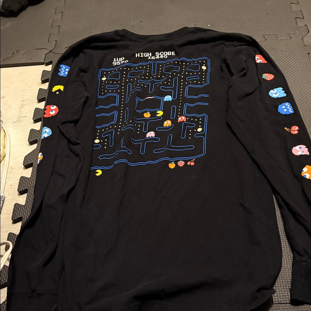 Vintage Pac-Man Long Sleeve Shirt